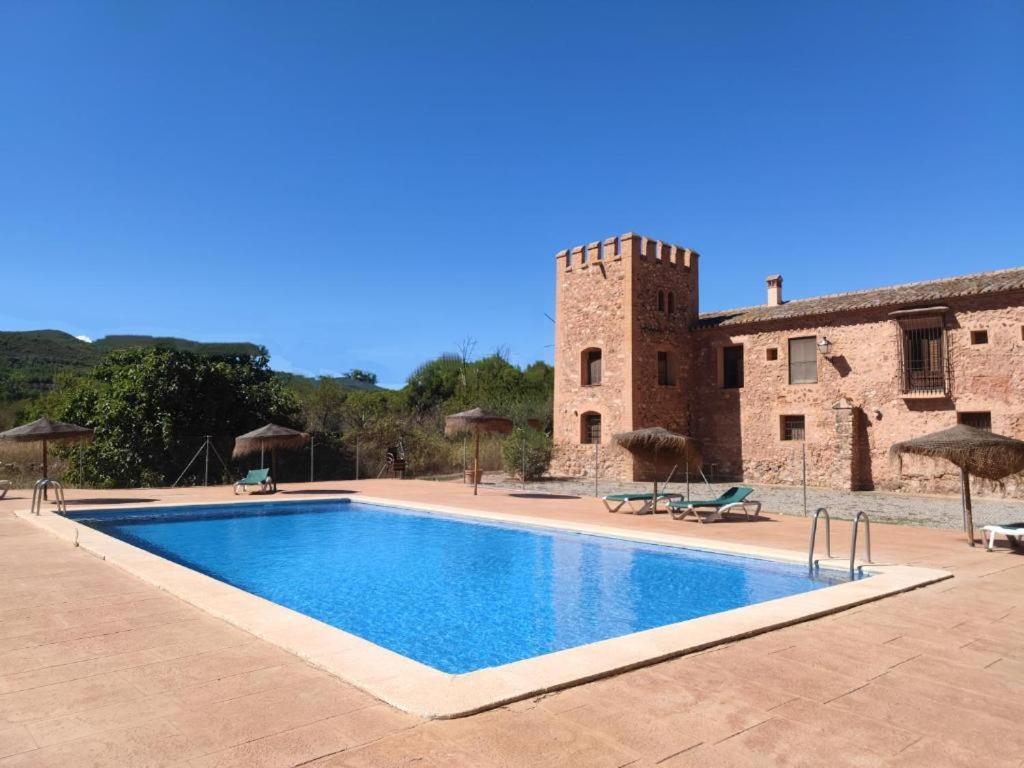 Masia De San Juan Casas Numero 3 Y 5, Con Piscina, Aire Acondicionado Y Vistas A La Montana Segorbe Exterior photo